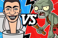 Skibidi Toilet Vs Zombies