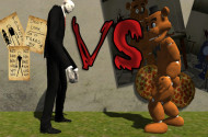 Slenderman VS Freddy The Fazbear